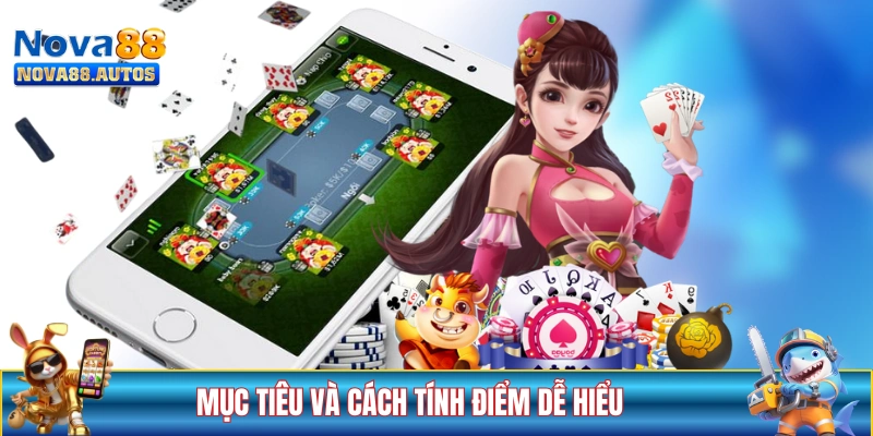 Mục tiêu và cách tính điểm dễ hiểu trong Blackjack