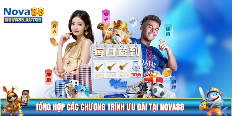 Tổng hợp các chương trình ưu đãi có tại NOVA88